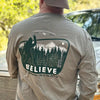 Believe in Bigfoot LS Tee