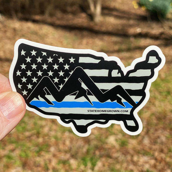 Thin Blue Line Decal